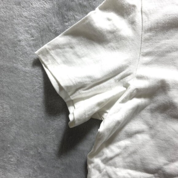 Adidas Lionel Messi Futbol Graphic Tee White Pink Blue Men's Medium NWT - Picture 6 of 8